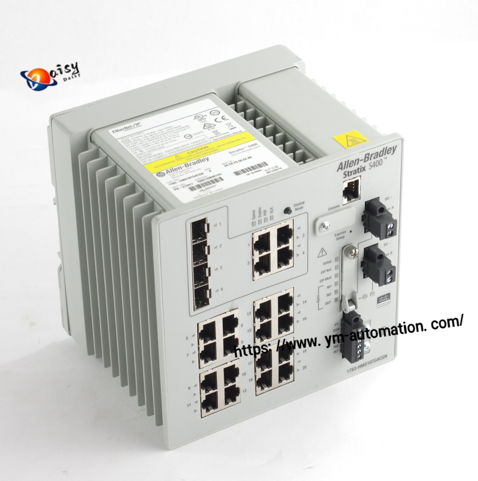 A-B 1783-HMS16TG4CGN Ethernet Switch